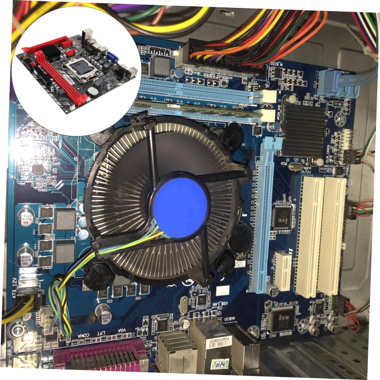 Scheda Madre Atx Per Cpu Lga Compatibile Con Processori Supporto Doppia Design Elegante e Funzionale Accessorio Per Computer Gaming e Utilizzo Quotidiano