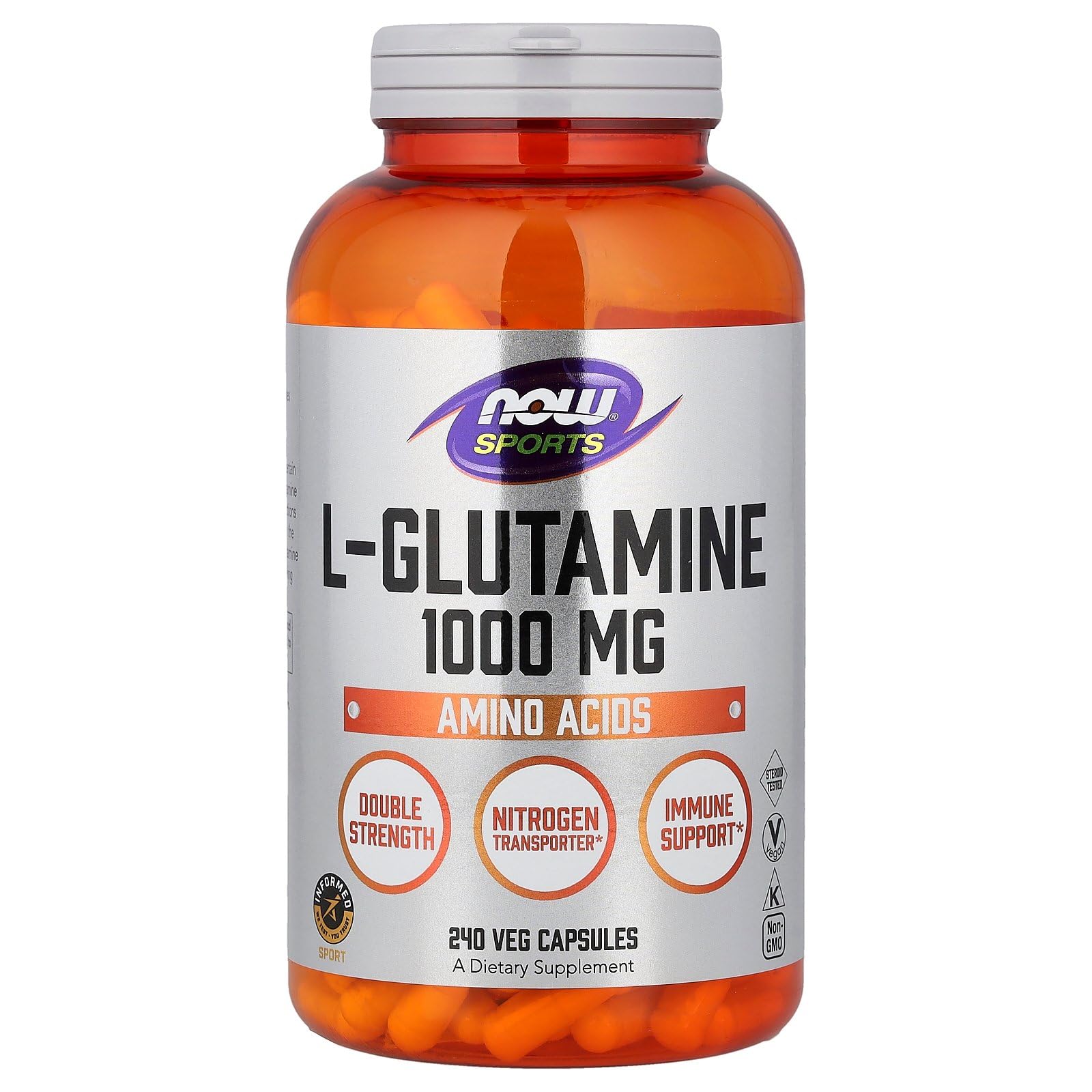 Now Foods L-Glutamine 1000 mg