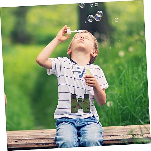 Miniatura 5 de 6 unids telescopio binocular juguete niños binocular plástico juega niños al aire libre juego fuera juguetes divertidos niños multifunción niños