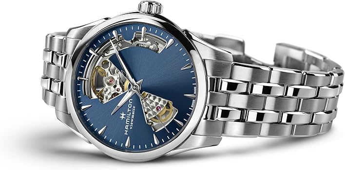 Amazon.com: Hamilton Watch Jazzmaster Open Heart Lady Swiss