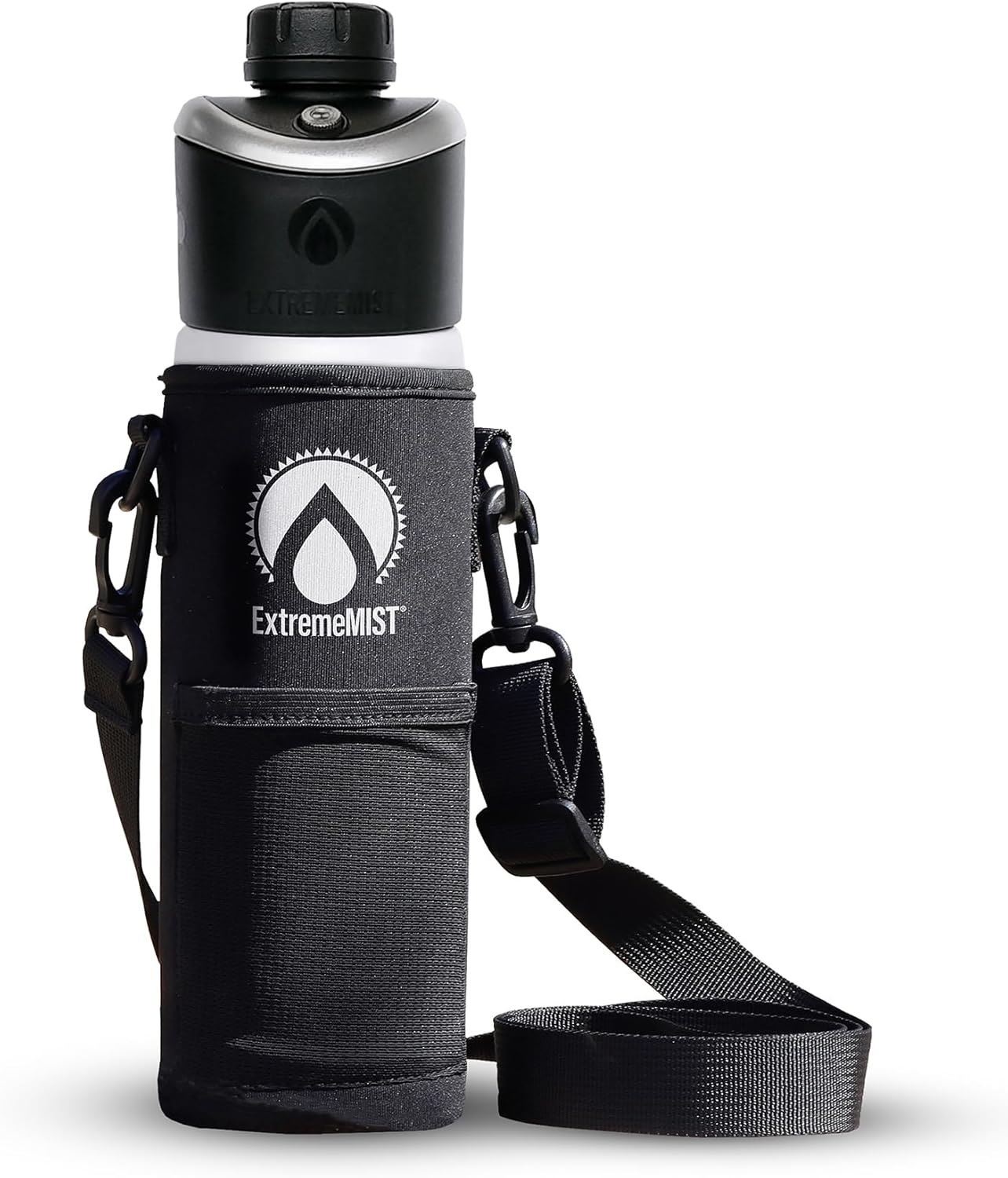 EXTREMEMIST GoMist Misting & Drinking Bottle with Holder and Strap