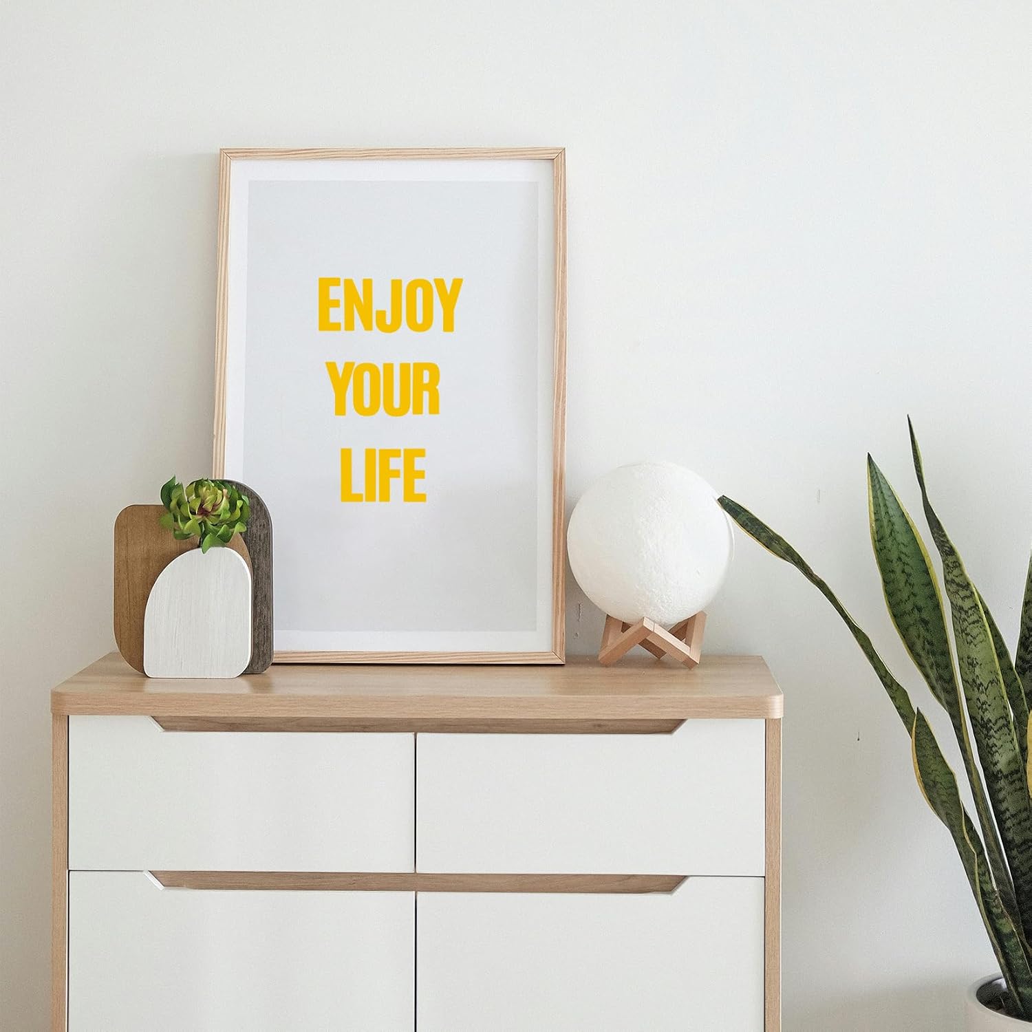 140 Large Alphabet Sticker, 3 Inch Yellow Vinyl Letters