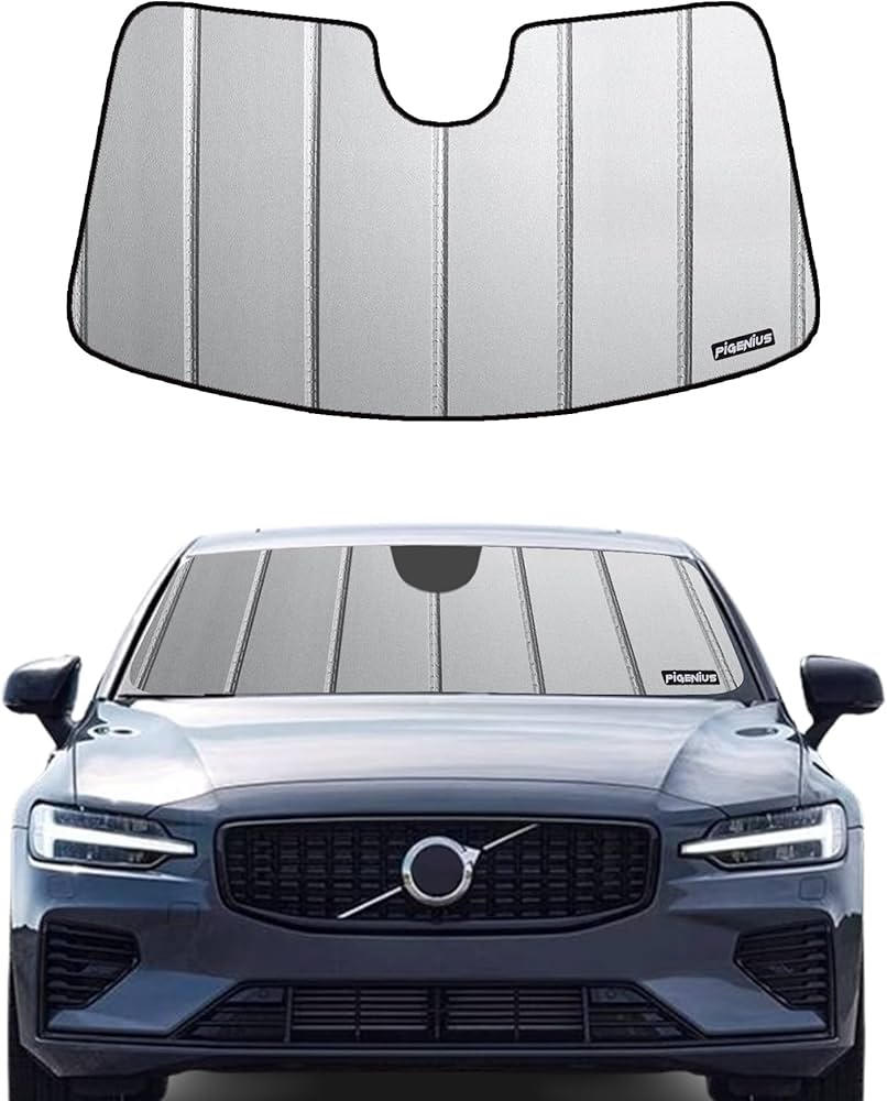 Amazon.com: Pigenius Windshield Sun Shade for Volvo S60 2019-2025