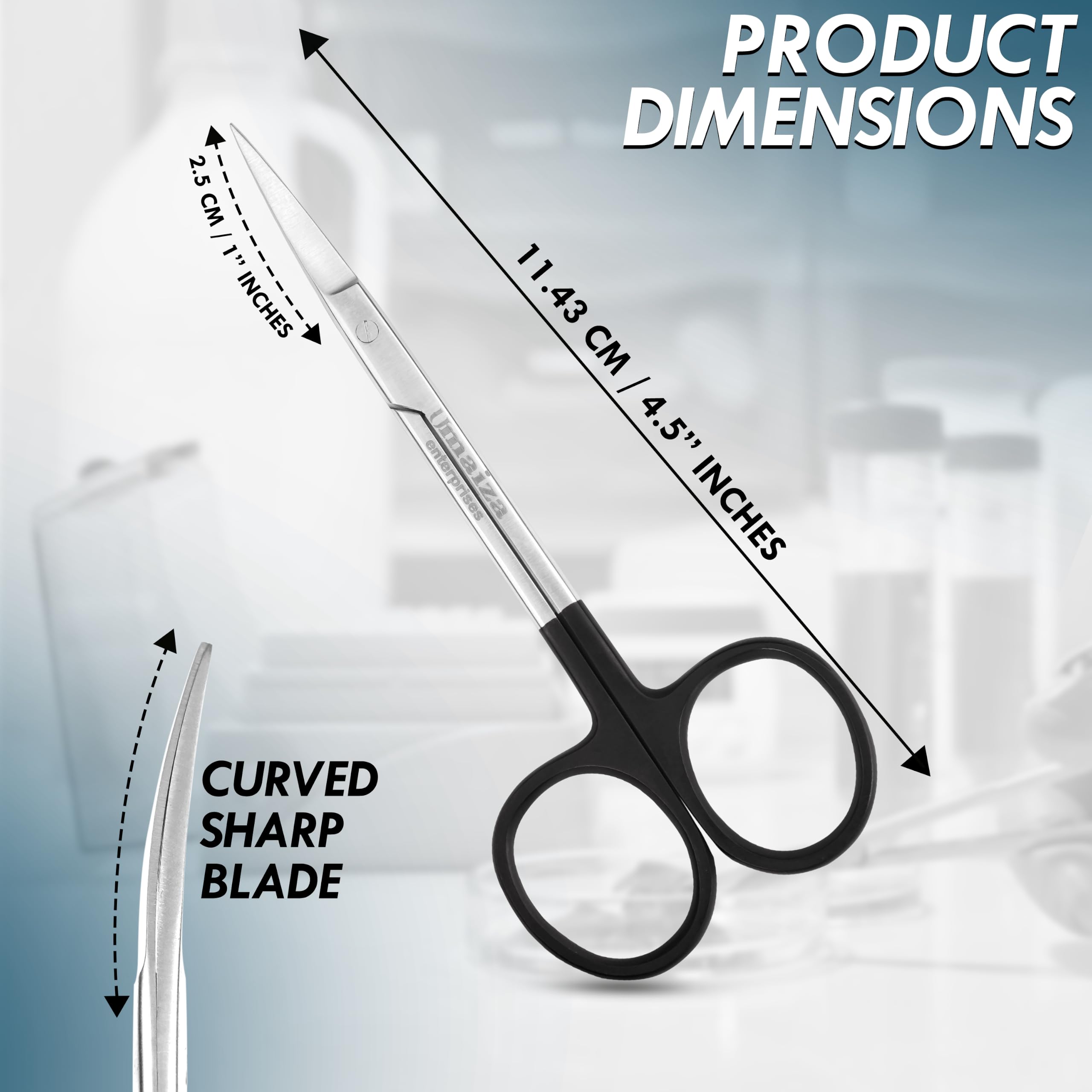 Iris Micro Dissecting Scissors - Precision Surgical Tools -7