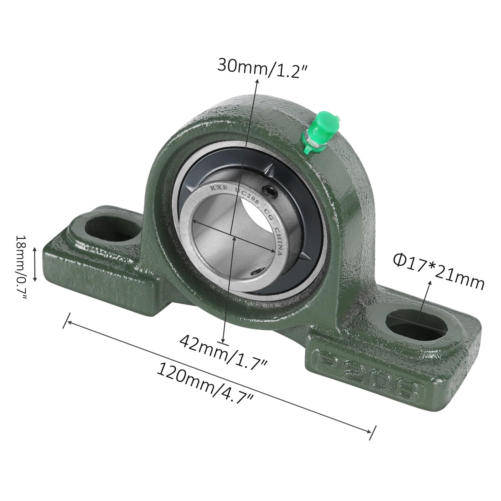 Pillow Block Bearing, Ball, 1/2