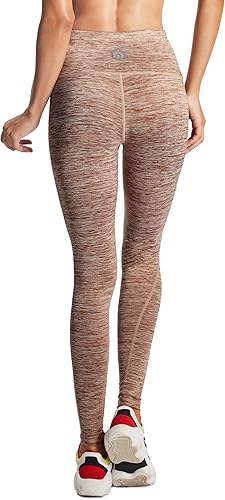 Miniatura 5 de Neleus calzas de yoga para mujer con bolsillo y cintura alta, para correr, con control de barriga