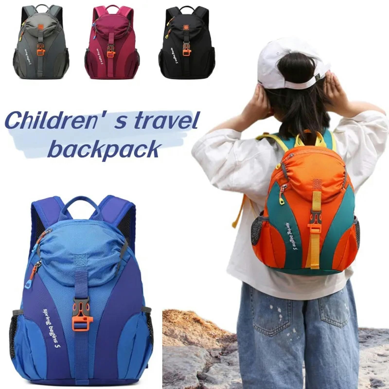 TEidea Zaino Backpack Escursionistico per Escursionismo per Bambini Leggero E Resistente all'Acqua - Borsa per La Scuola di Grande capacità per Ragazzi E Ragazze