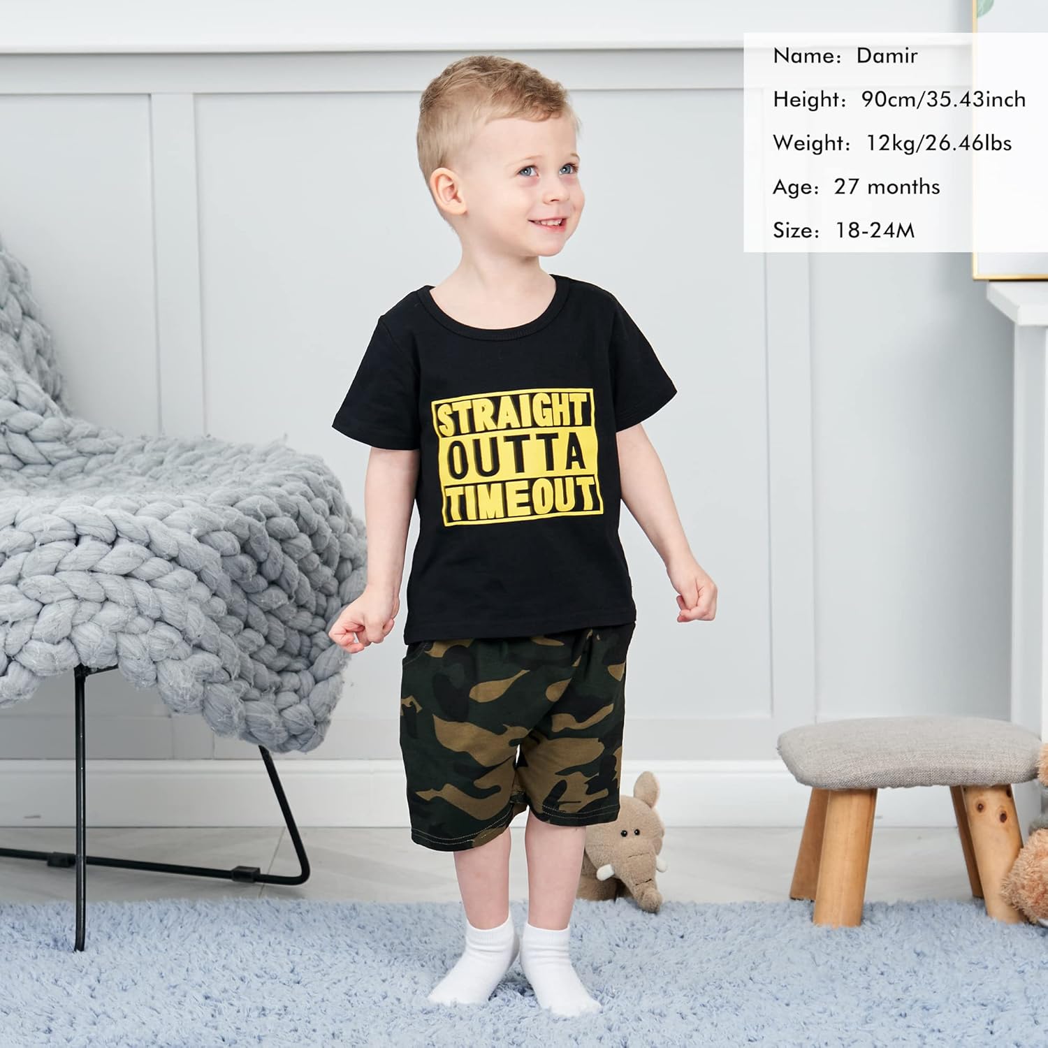 Toddler Baby Boy Clothes Summer Outfits Cotton Short Sleeve T-Shirt Dinosaurs Shorts Set Boy Clothes Outfits Set - Image 2