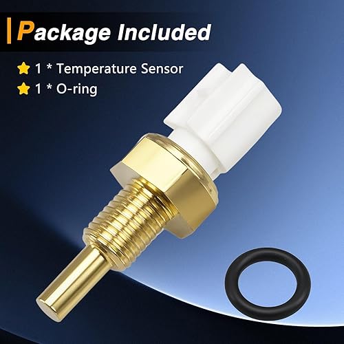 Miniatura 7 de Sensor de temperatura del refrigerante, sensor de temperatura del agua ECT, interruptor de temperatura compatible con Honda Accord Civic HR-V Pilot