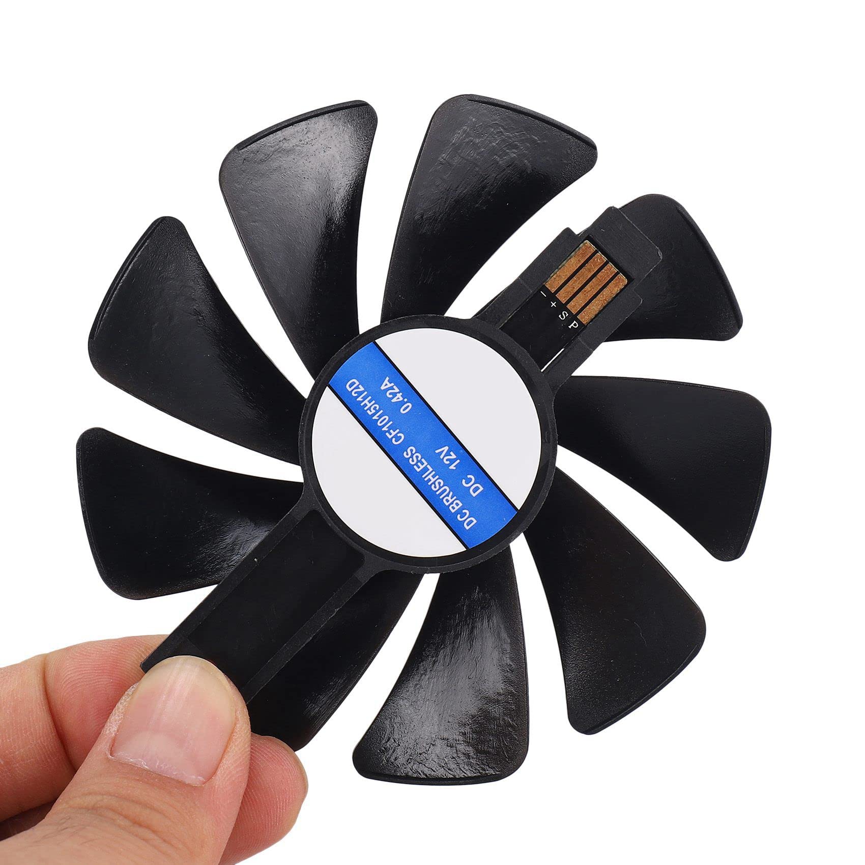 Cwmiibili 10X 95mm CF1015H12D DC12V Video Card Cooler Cooling Fan Replace for Sapphire Nitro RX480 8G RX 470 4G GDDR5 RX570