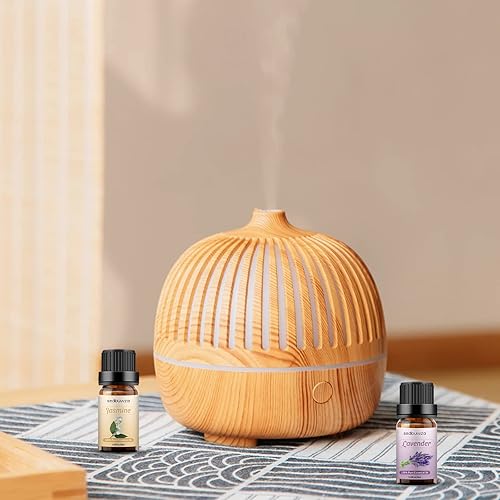 Miniatura 201 de Sedbuwza Aceite esencial de sándalo, aceite de fragancia de sándalo orgánico puro para difusor, humidificador, jabón, vela, perfume Paquete de 2