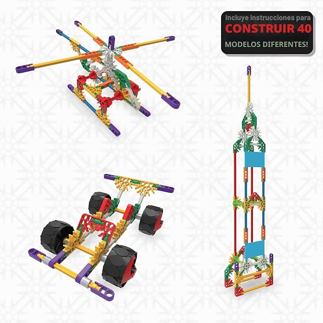 Foto 3 de 8 de K'NEX 15210 Beginner 40 Model Building Set, Educational Toys for Boys and Girls