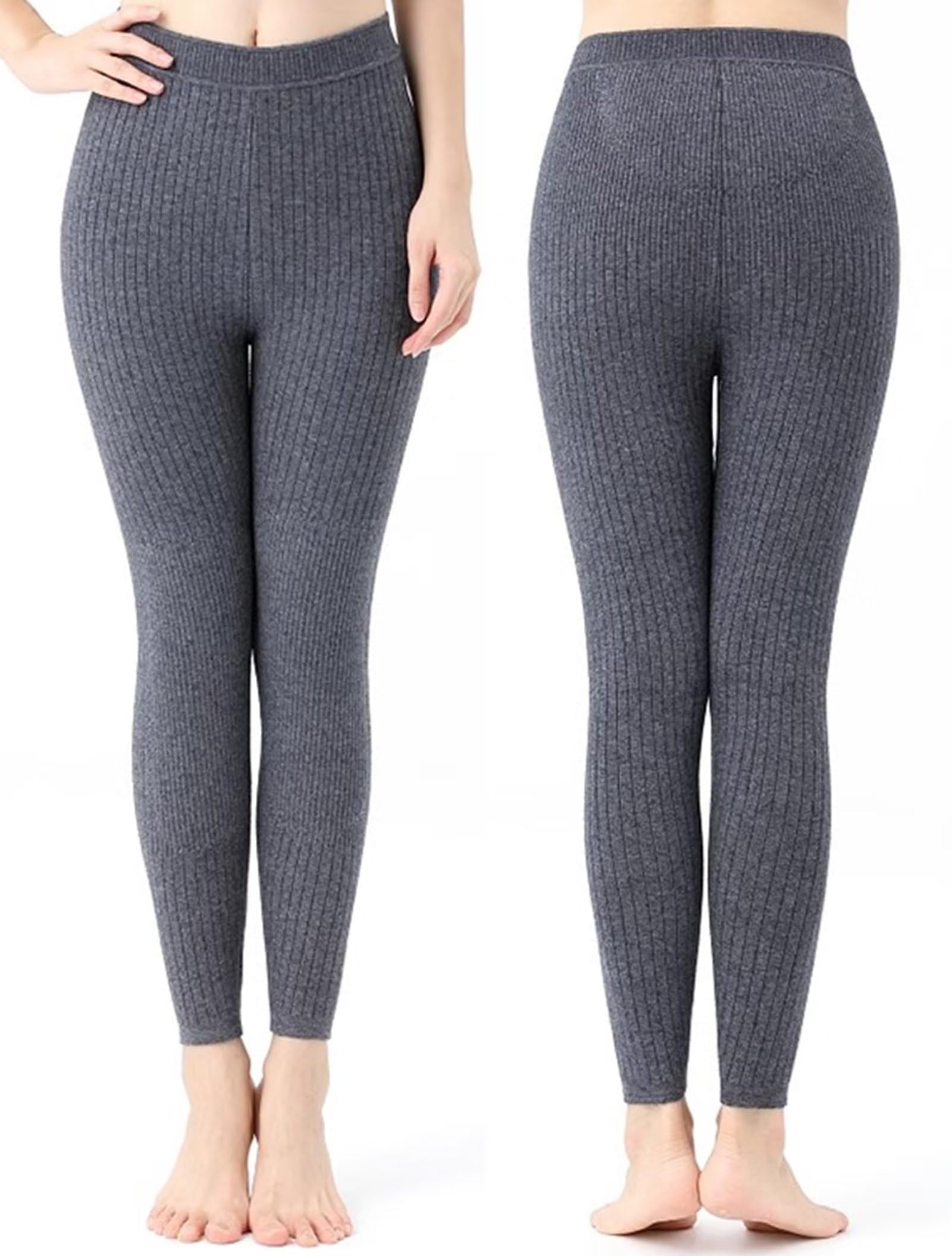 Hombres Ropa Interior térmica Pantalones Leggings térmicos Mujeres 100% Cachemira Pantalones Invierno Caminar Esquí Senderismo Caza Pantalones