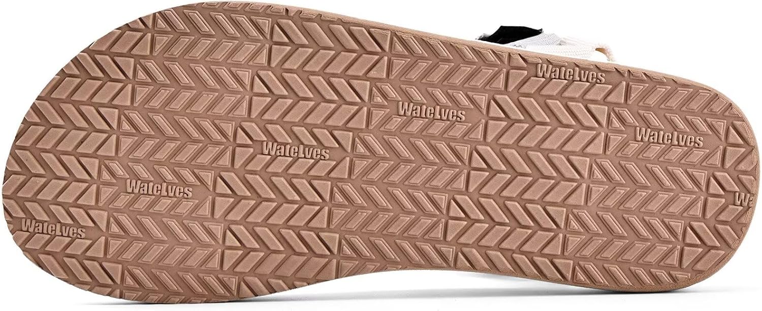 WateLves Womens-Sport-Sandals Hiking Sandals with-Arch-Support Webbing-Outdoor-Beach-Water-Sandals for Travel-Walking-Trekking-Camping - Image 6