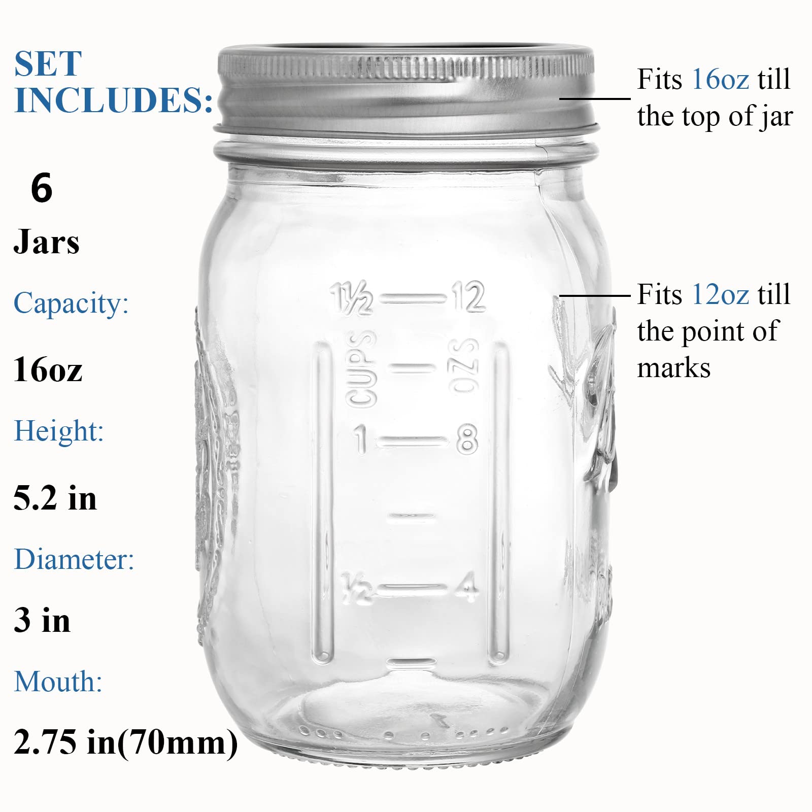 Mason Jar Sizes And How To Use Them Bellewood Cottage