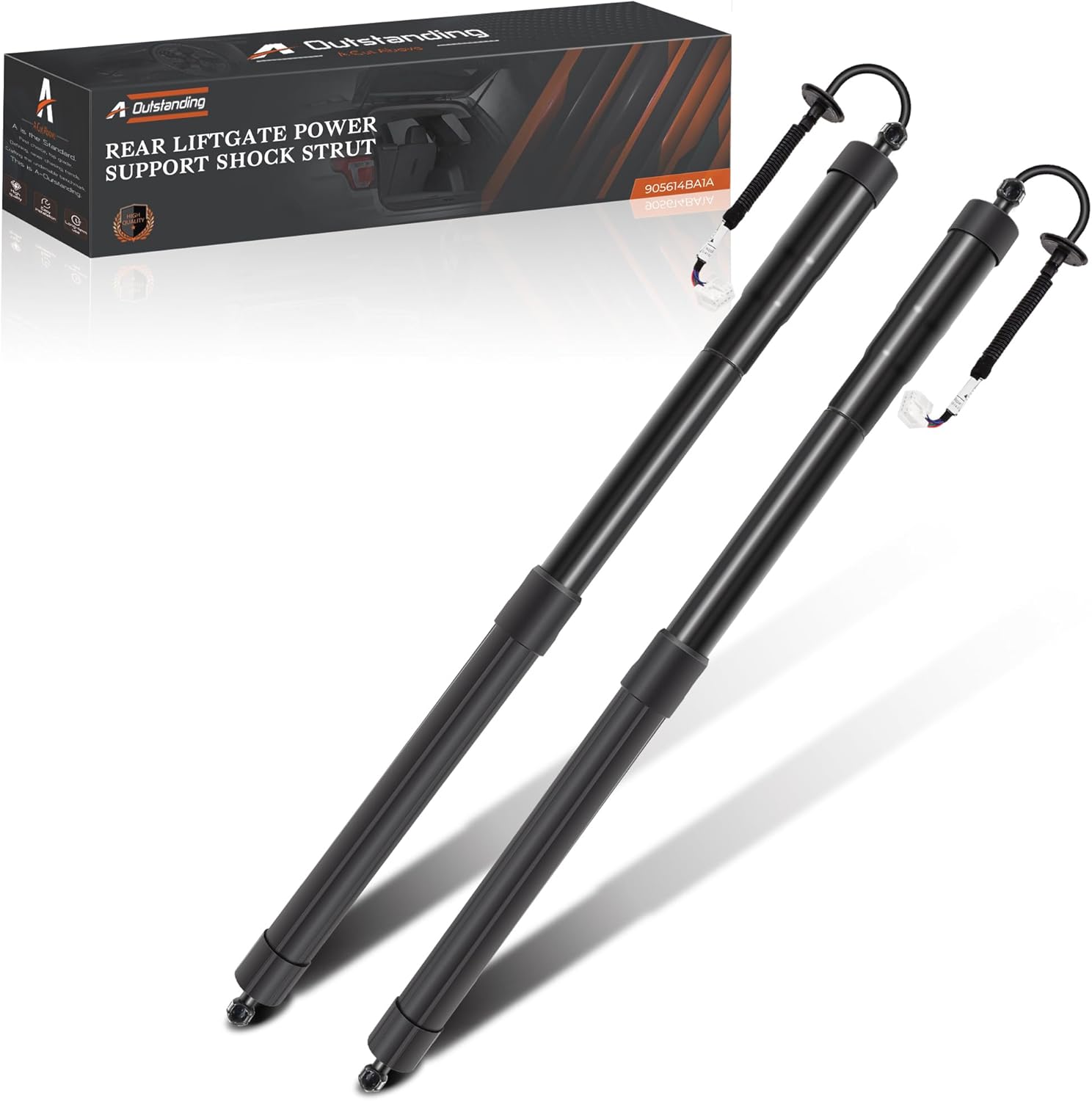 Power Rear Hatch Struts Compatible with Nissan Rogue 2014-2019 Electric Rear Hatch Lift Struts, 1Pair Rear Tailgate Liftgate Support Shock Strut Replace# 905614BA1A