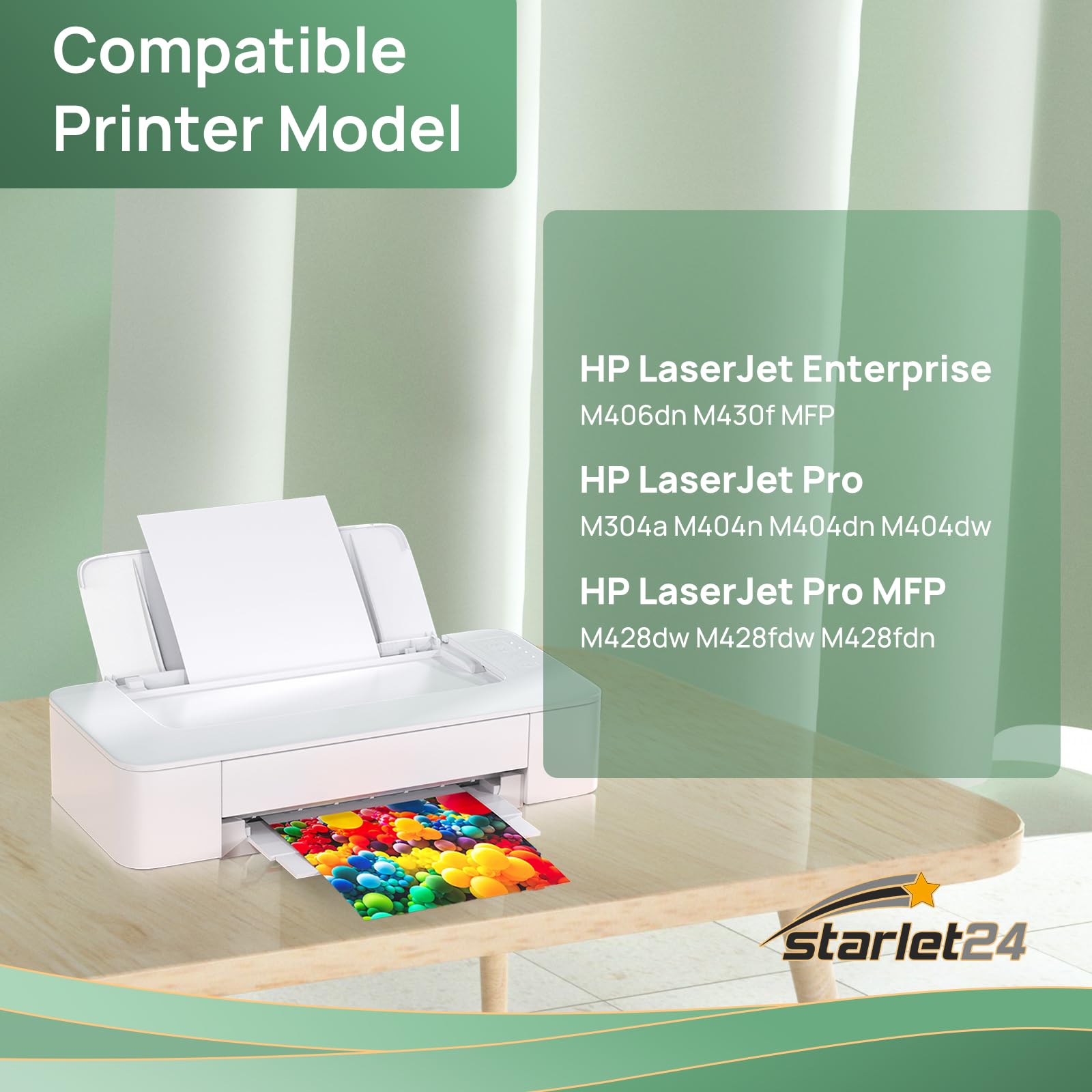 Starlet24 2X 59A Toner Noir Compatible avec HP 59A 59X CF259A CF259X