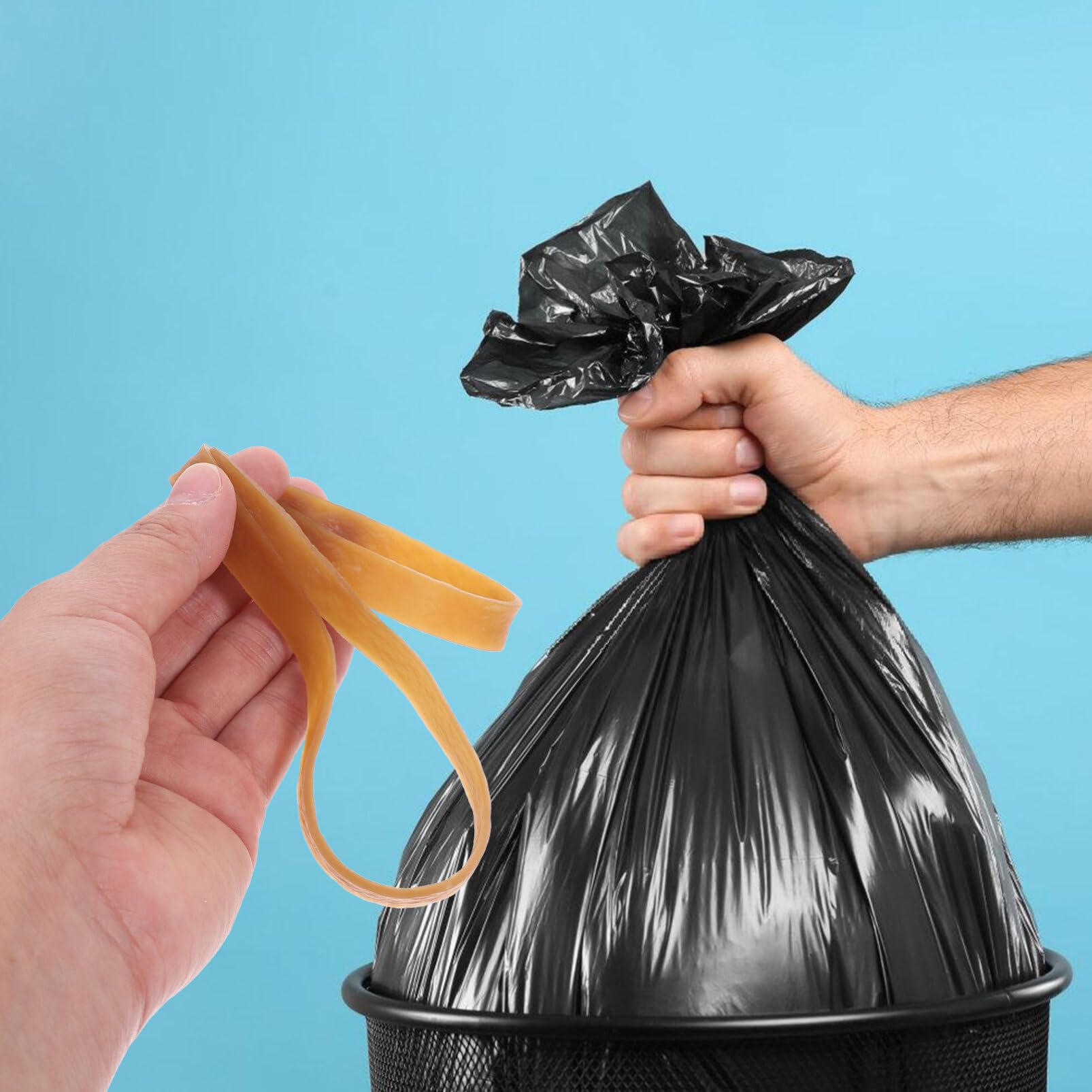 NUOBESTY 1tasche Großer Gummiband Beutel Strapazierfähige Dehnbare Gummibänder Für Büro Und Alltag Hochwertige Elastizität Vielseitig Einsetzbar Für Dokumente Und Mehr
