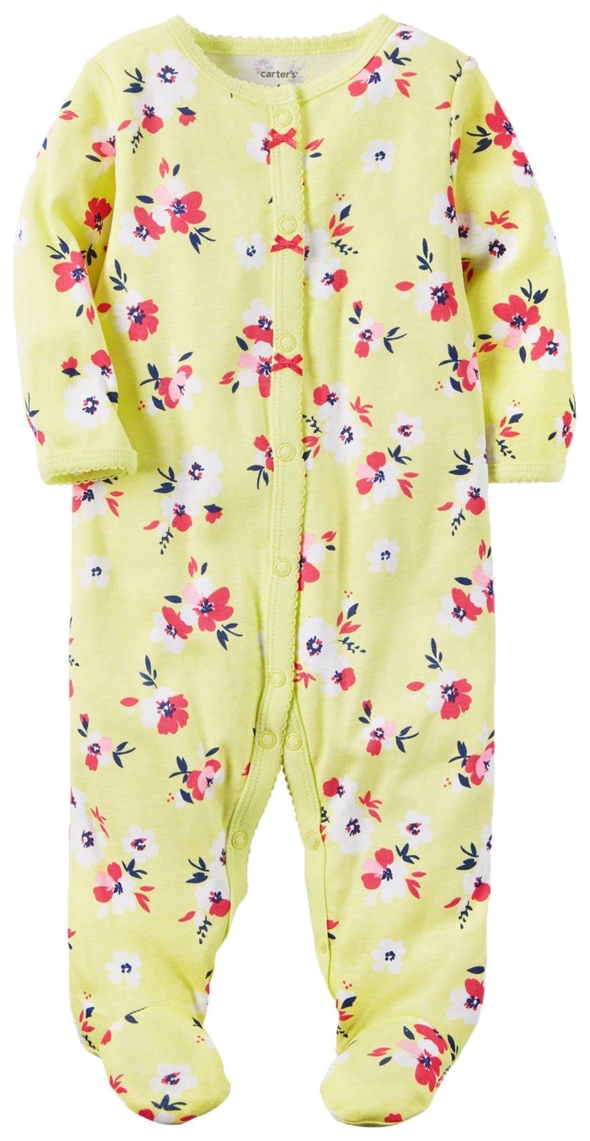Carter's Baby Girls' Interlock 115g254, Yellow, 6M