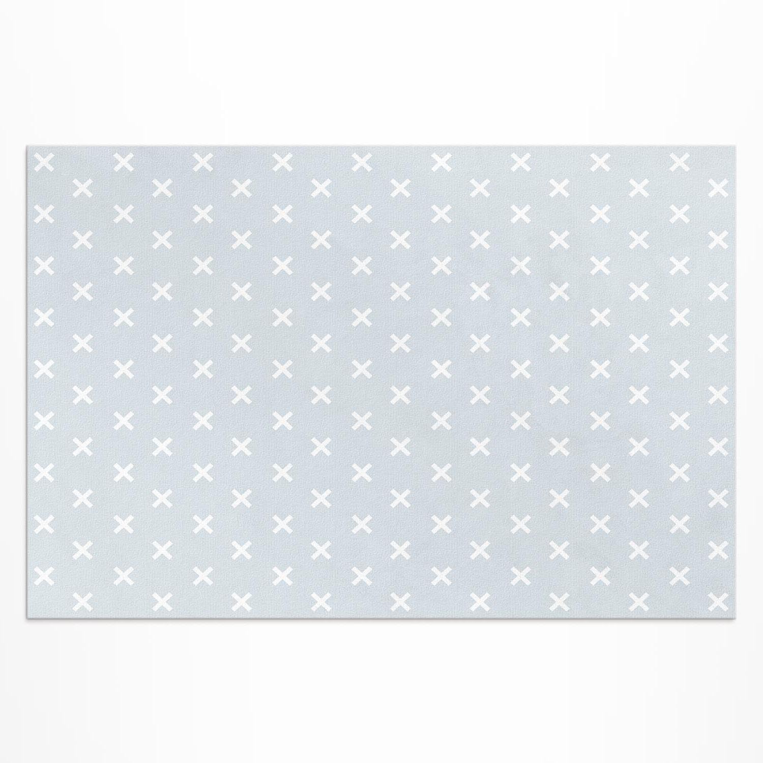 Tapis extérieur imperméable 100x150 cm en vinyle lavable pour un porche ou un jardin