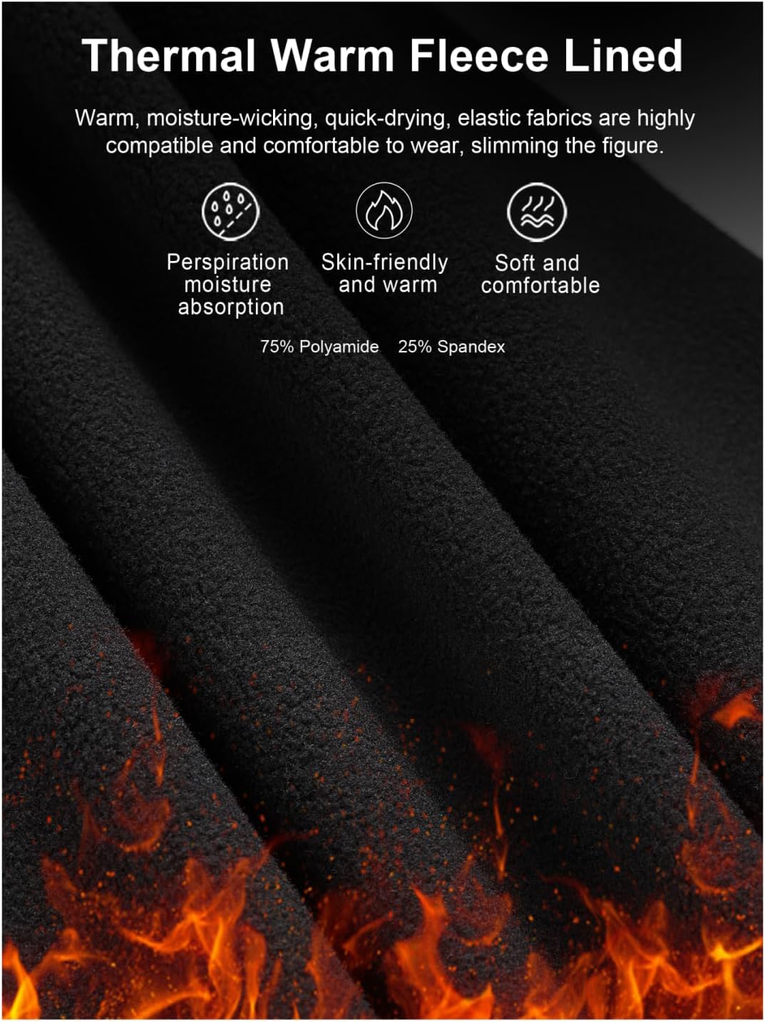 INBIKE 3D Padded Cycling Bib Pants for Women, Thermal Fleece Lined High Waist Road Bike Pants, Biking Bibs Tights with Pocket - Image 5