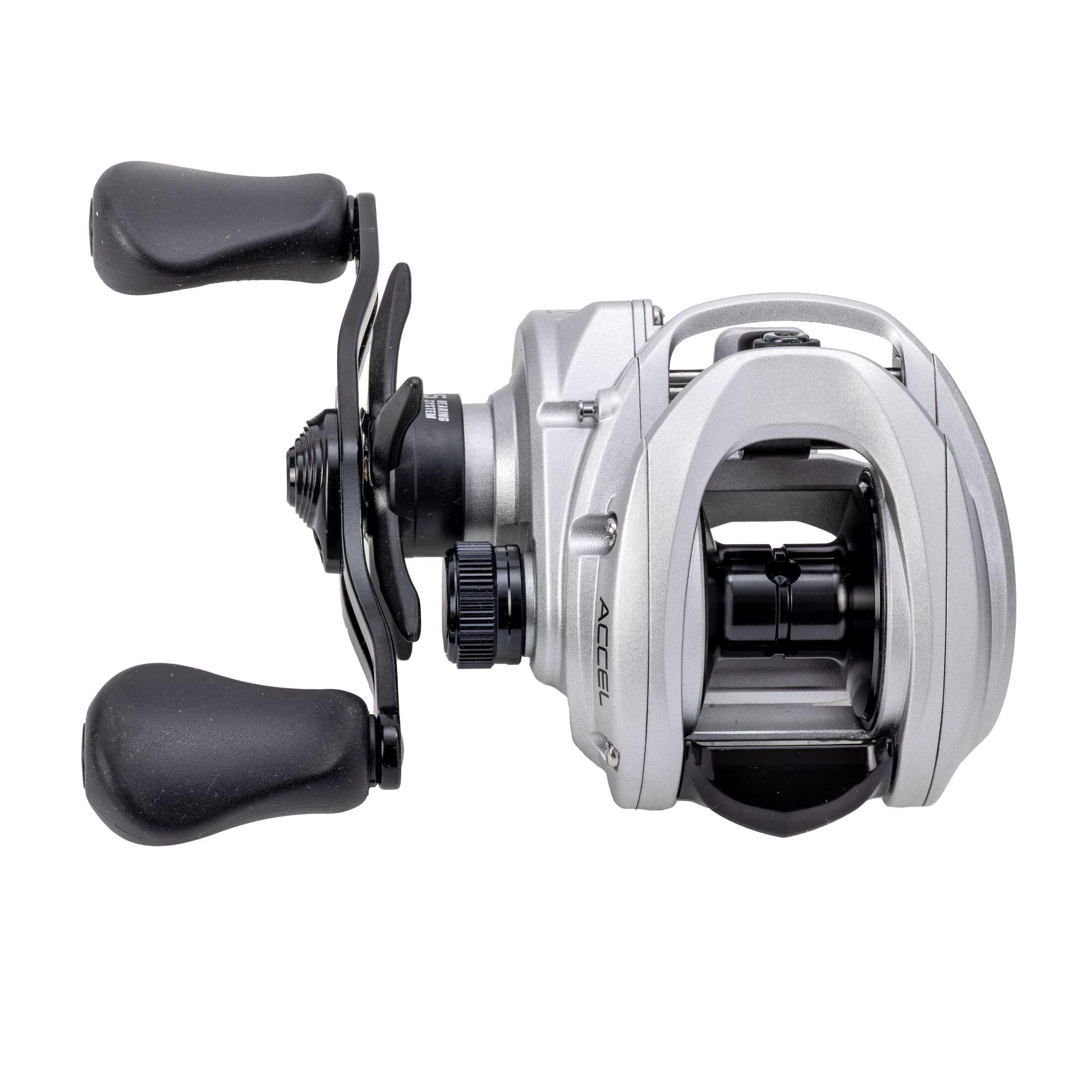 Lew's Accel Baitcast Fishing Reel, LH Retrieve, 7.5:1 Gear Ratio, 4+1 Bearings (Clam Packaging) : Sports & Outdoors