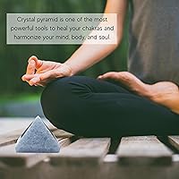 Vista 248 de Amazing Gemstone Amethyst Pyramid Crystal Healing Stones - 2" Great Pyramid Figurine of Natural Stone Pyramid for Meditation, Reiki, Chakra