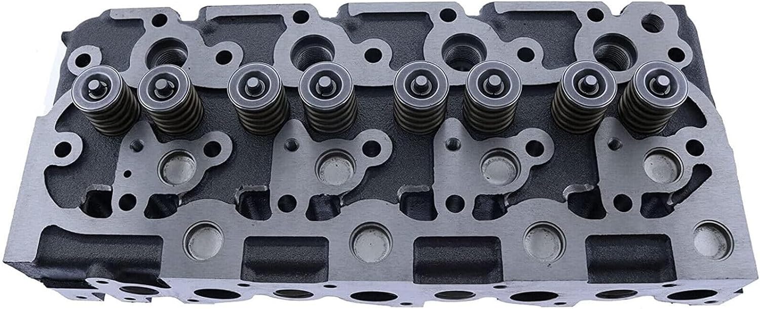 Solarhome Cylinder Head Compatible With Kubota V1702 V1702B Engine & Bobcat 1600 733 743 Loader w/10 Water Holes