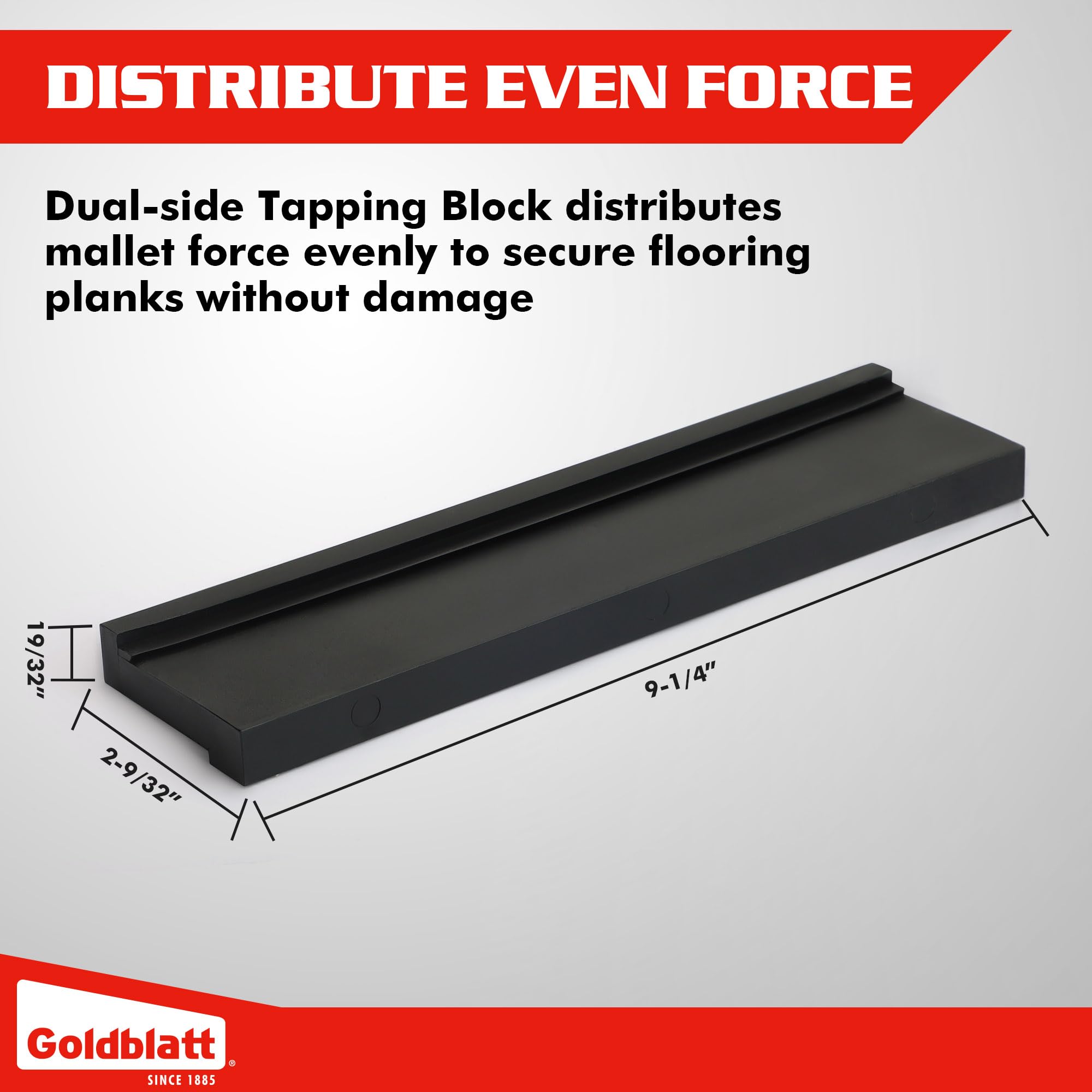 Goldblatt Laminate Flooring Tools Kit - Professional Installation -5