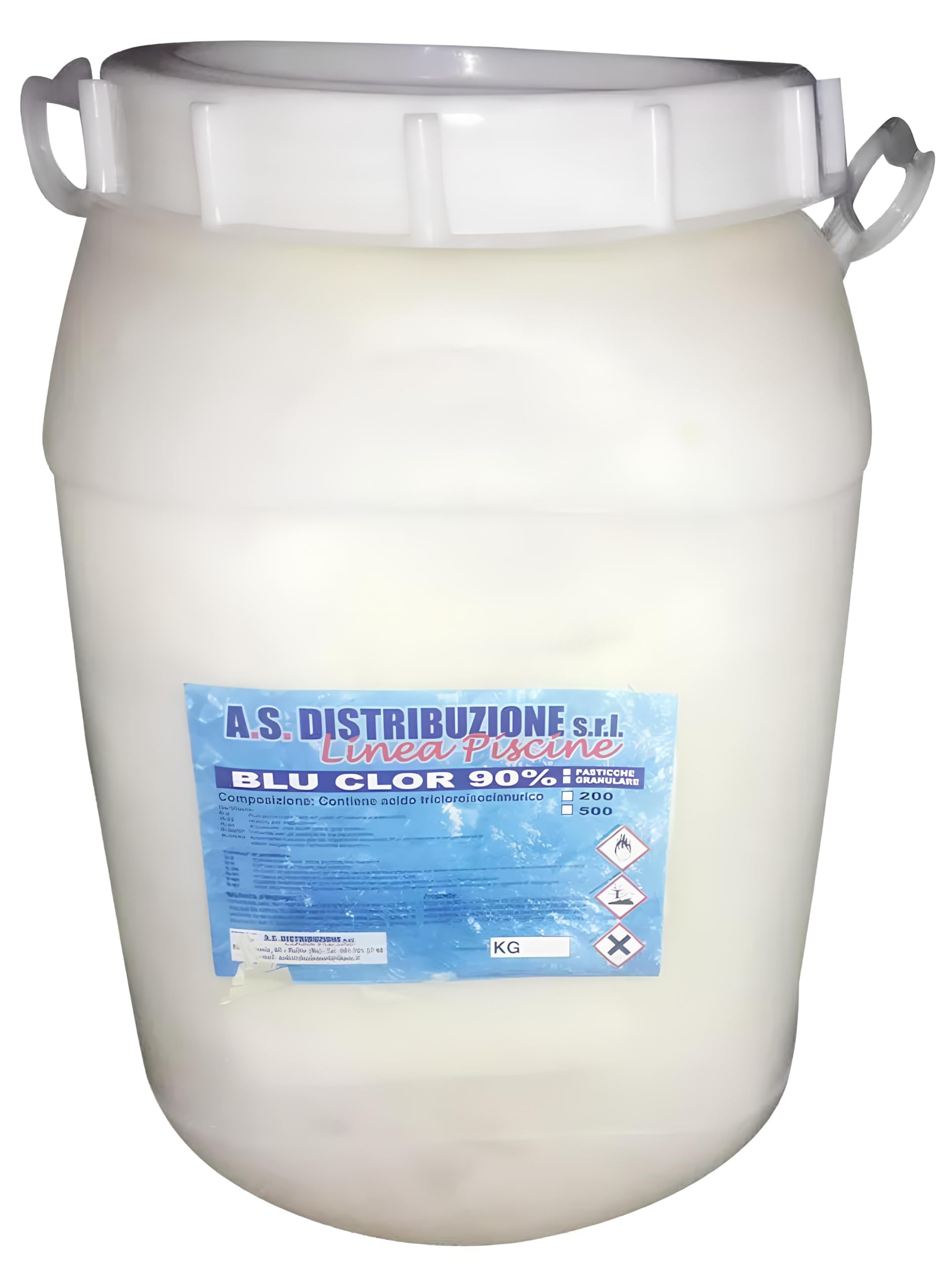 TRICLORO GRANULARE 90% 25 KG CLORO PER PISCINA ACQUA LENTA DISSOLUZIONE