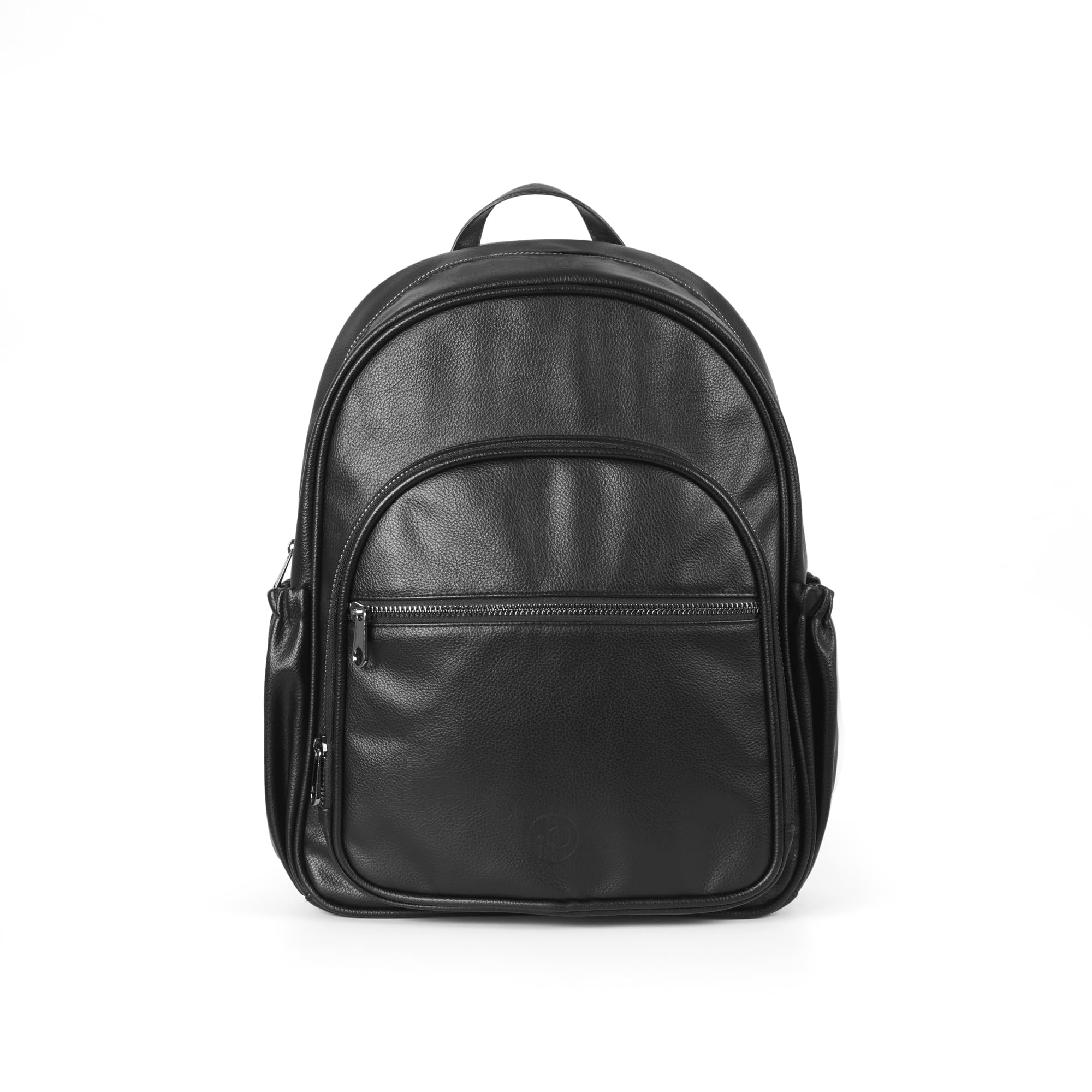 Ickle Bubba Lyra Luxury Changing Rucksack & Mat – Stylish Baby Backpack with Insulated Bottle Holders, 6 Pockets, Hidden Storage, Wet-Wipe Pouch, Adjustable Straps & Changing Pad (Black) — image 1
