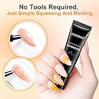 Vista 3 de JODSONE Arte de uñas de gel transparente 3D, 0.51 oz (15 g) de gel transparente para esculpir para diseño de uñas 3D, moldeado de textura