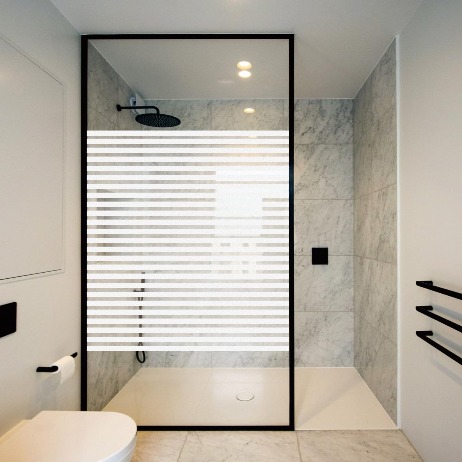 Privacidad Ventana 90 x 380 cm Electrostático sin Adhesivo con Efecto Esmerilado, Anti-UV y Privacidad, No Adhesivo Cristal Anti UV para Sala de Estar, Oficina, persianas