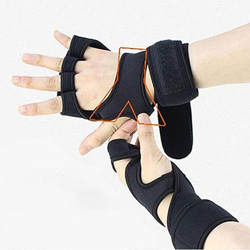 Miniatura 3 de Par de guantes de entrenamiento con ventilación para levantamiento de pesas con soporte para muñeca, antideslizante, protección completa de la