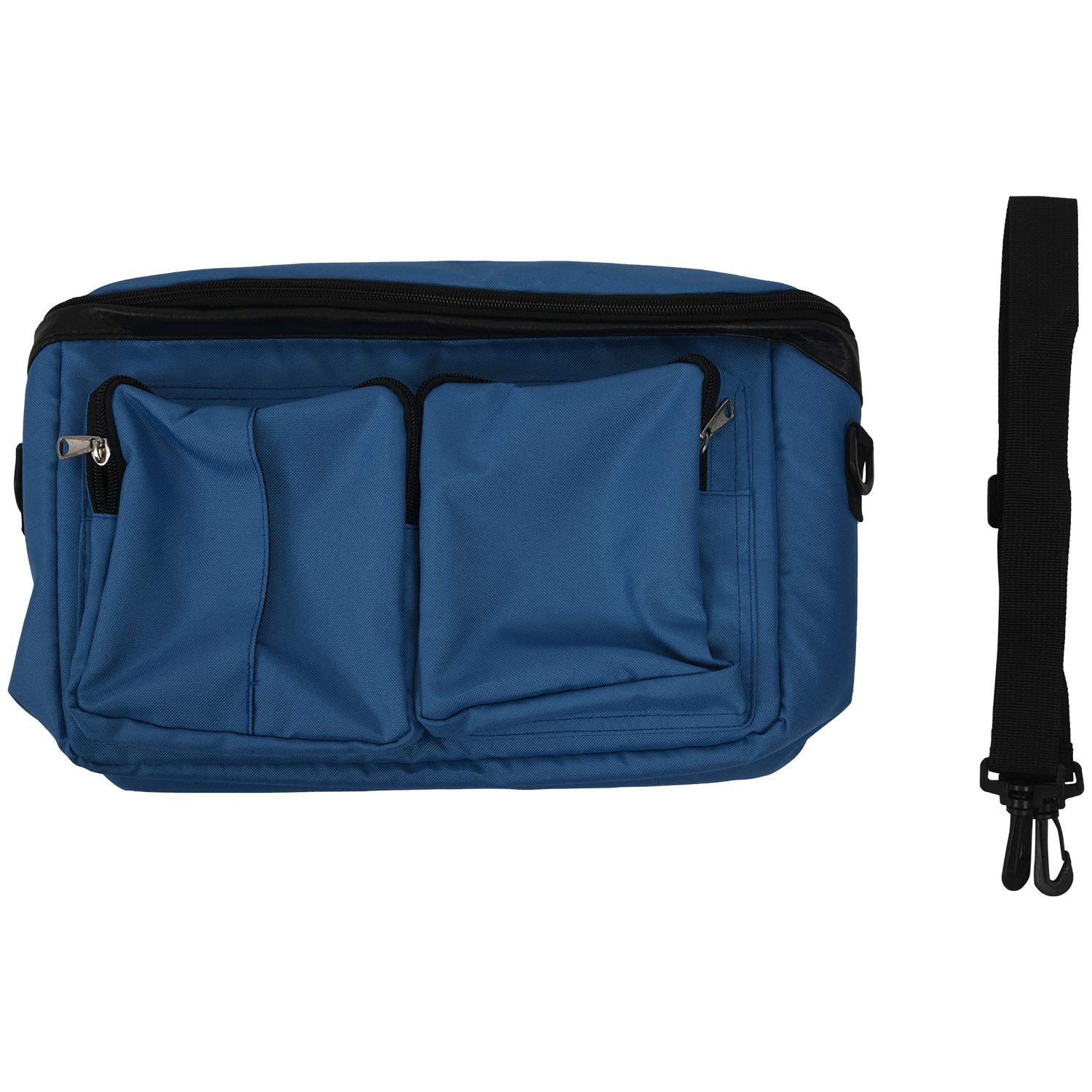 Wickel Tasche für Baby Sachen Wickel Tasche Kinder Wagen Organizer Baby Tasche Mom Reisen HäNgende Kutsche Kinder Wagen Wagen Flaschen Tasche Blau