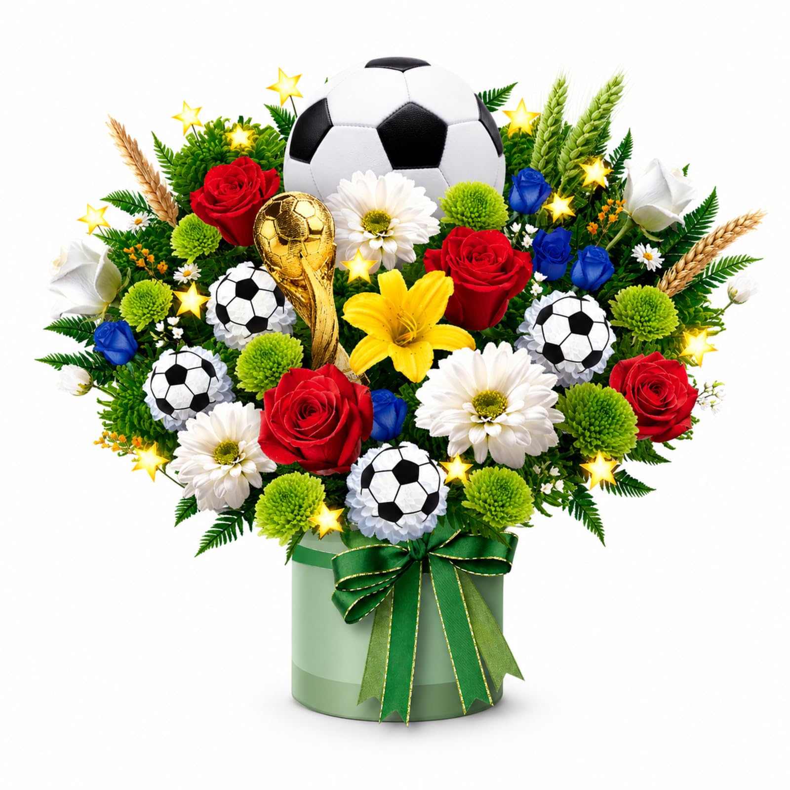 APOTODITO Biglietto di auguri per il campionato di calcio 2026, con musica e luci, 3D pop up, regalo per gli appassionati di calcio, biglietto di compleanno per uomini, papà e ragazzi