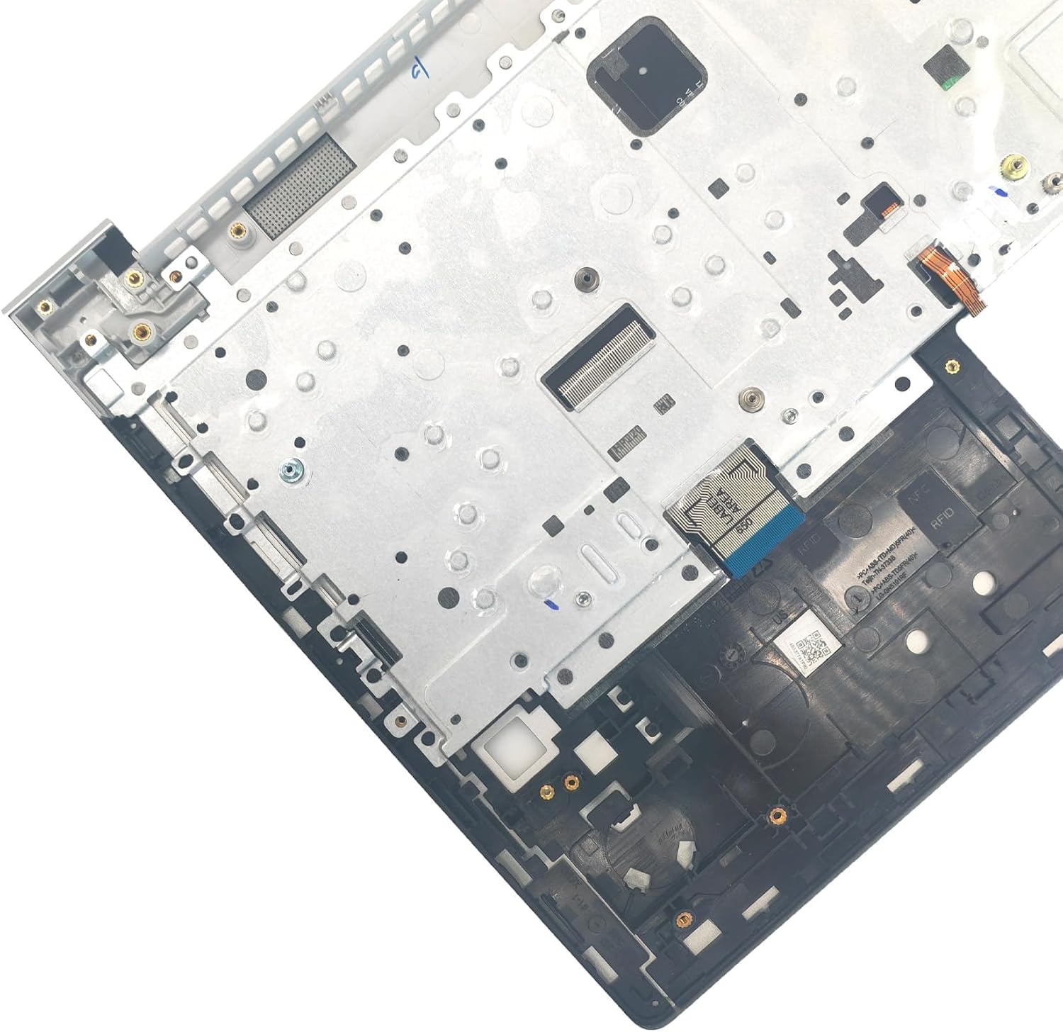 Replacement Upper Case Palmrest for HP Probook 450 G10 Series Laptop Backlit Keyboard Assembly US Layout N43874-001 Silver