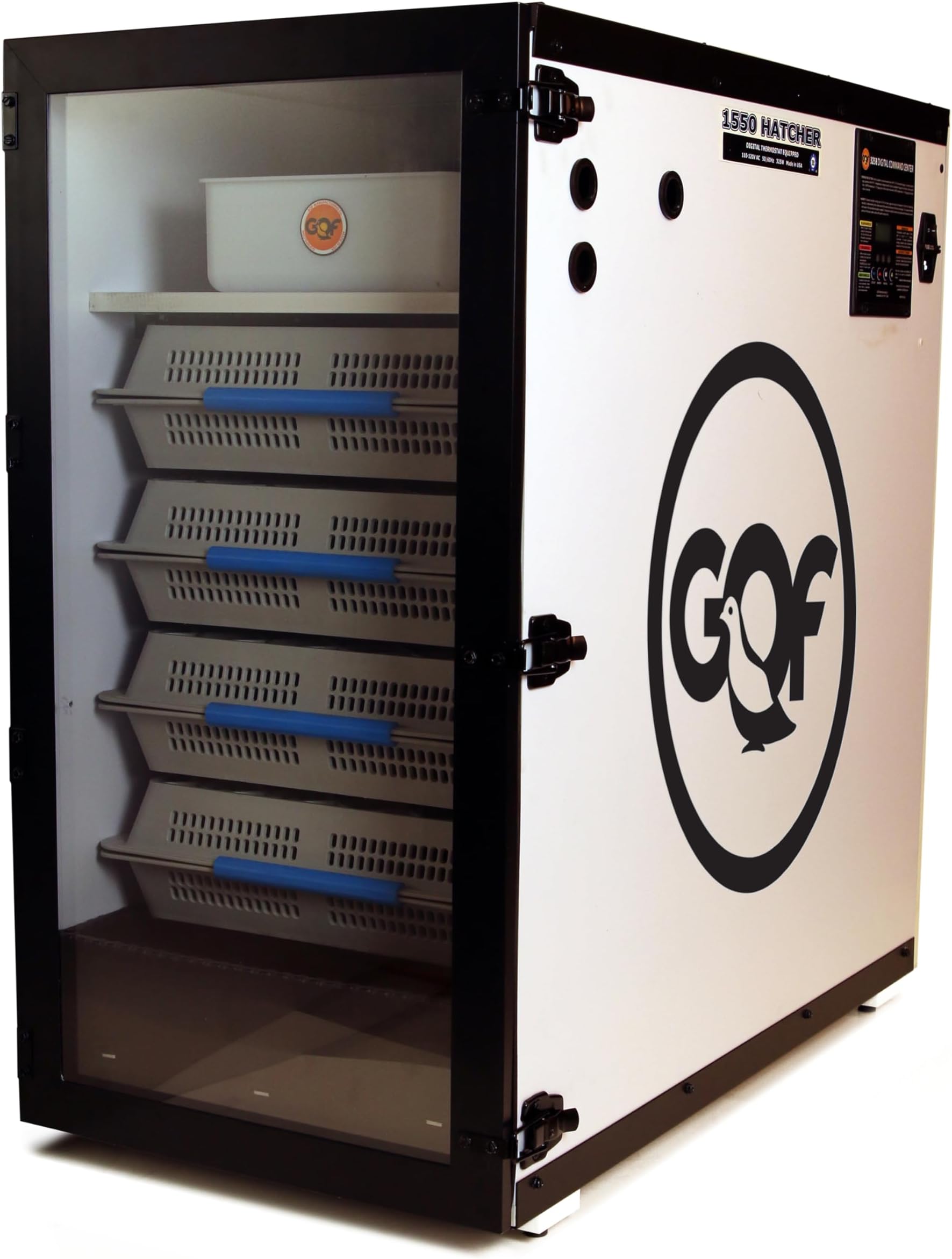 1550 Cabinet Hatcher GQF Pinnon Hatch Farms