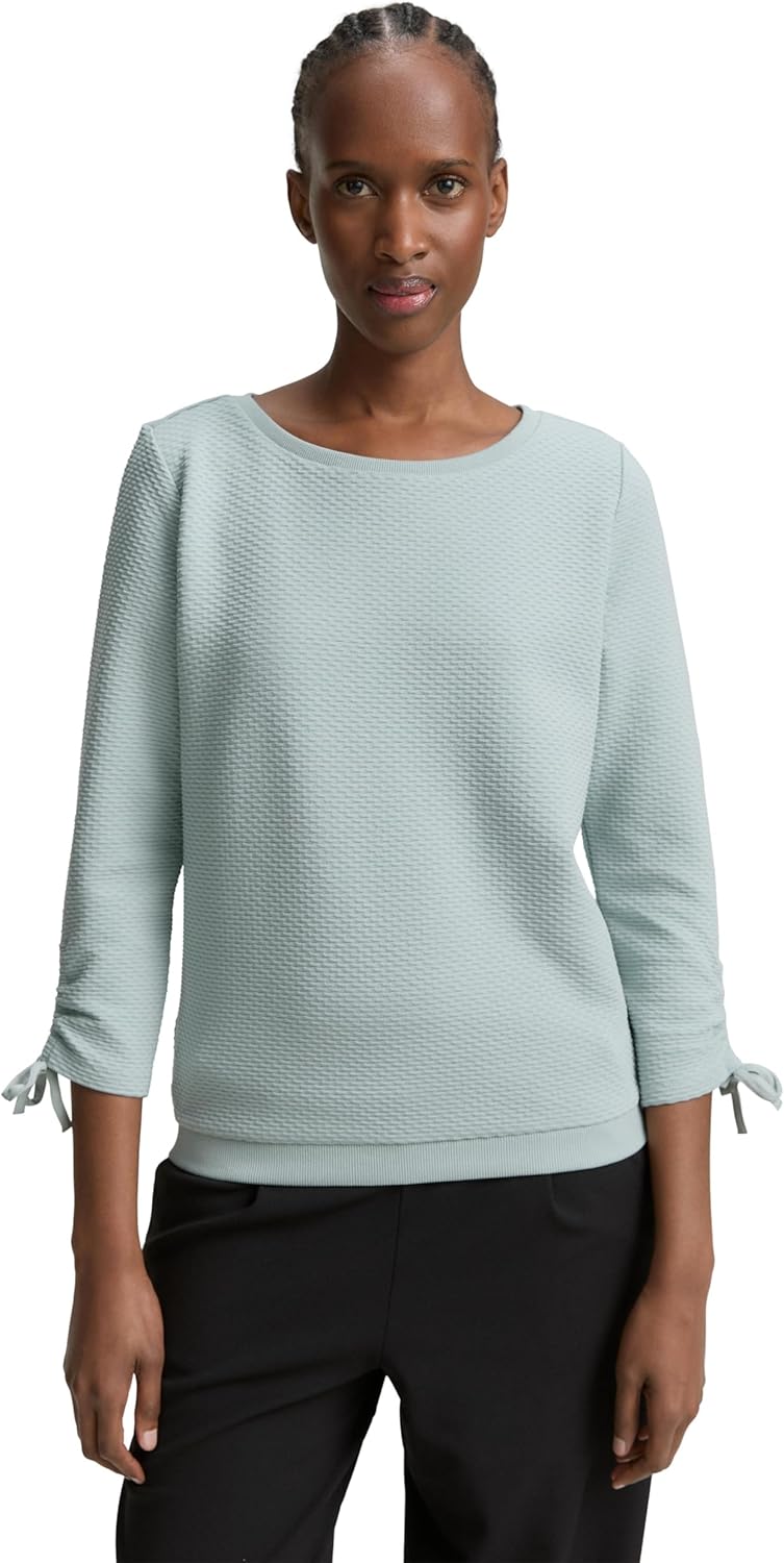 TOM TAILOR Sudadera Para Mujer, 10332 Off White, XXG