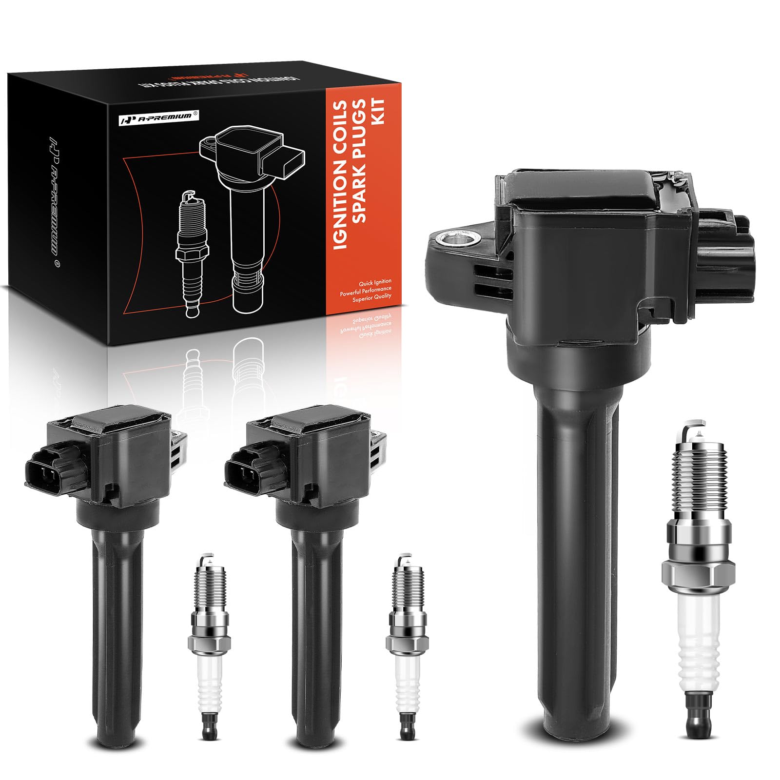 High Spark Ignition Coil 3個セット 5AA-MK53S Amazon.com: A-Premium Set of 3 Ignition Coil Pack and Iridium
