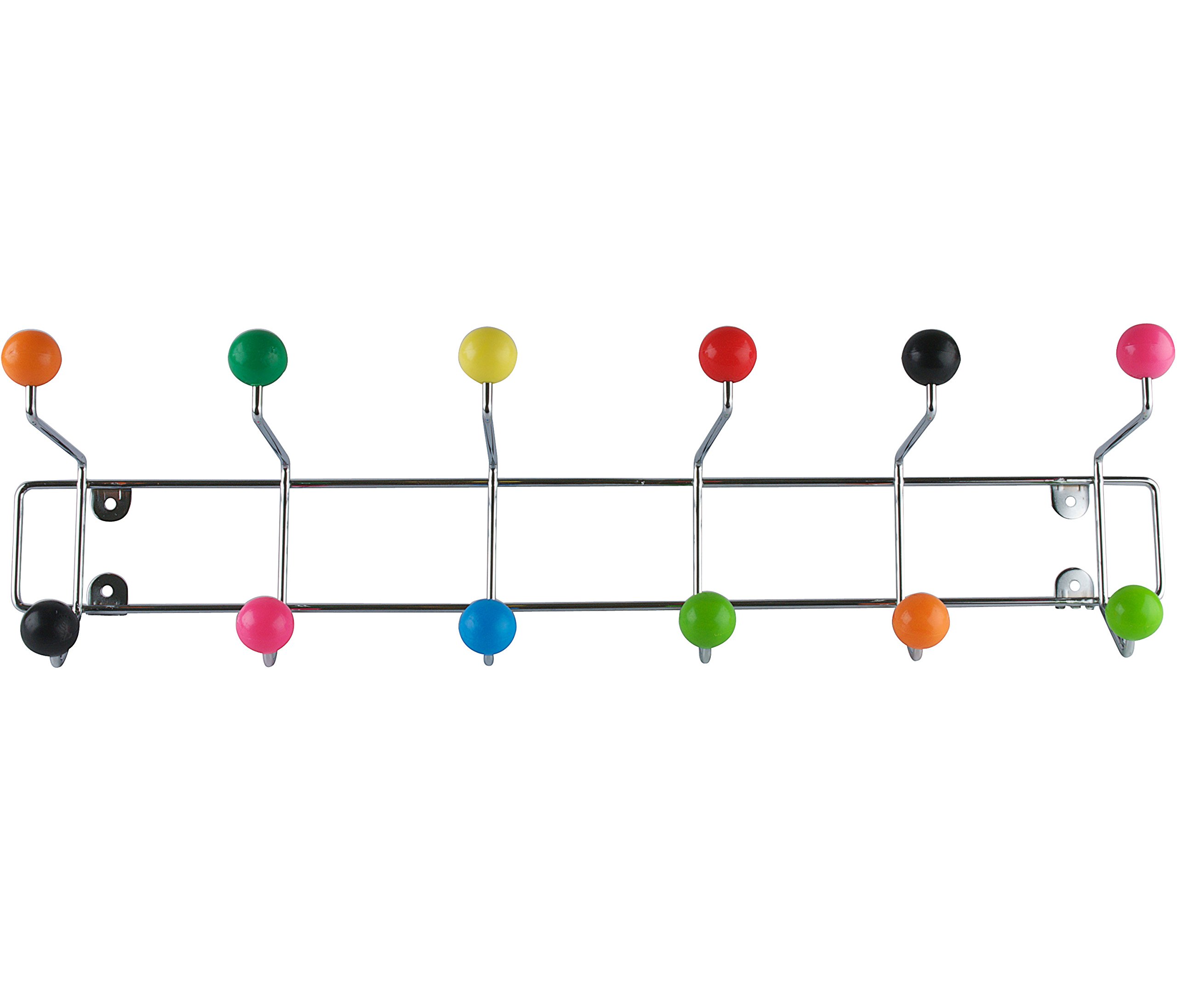 Present Time Multicolour Hat Rack Saturnus With Coloured Assorted Balls Xl