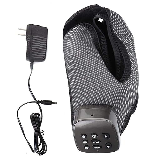 Miniatura 9 de ZJchao Masajeador eléctrico de tobillo y pies, máquina de masaje de pies, ajustes de varios niveles, calefacción por vibración, masaje, alivio del