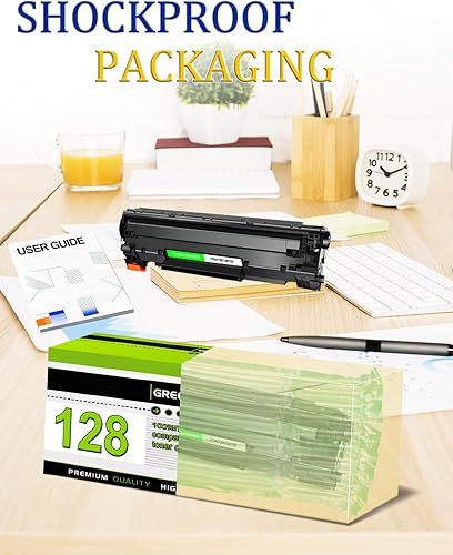 Miniatura 7 de greencycle Cartucho de tóner de repuesto compatible con Canon 128 CRG128 3500B001AA utilizado en ImageClass D530 D550 LBP6230dw LBP6200d L190