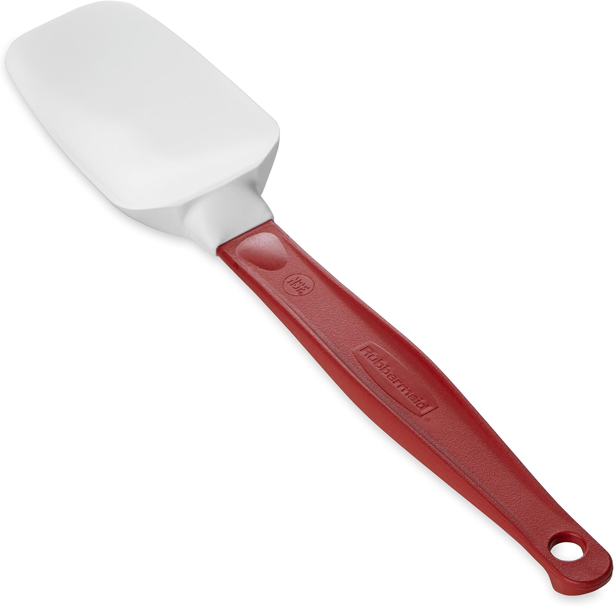 Rubbermaid Commercial Products FG196600RED 9 1/2-Inch High Heat Spoon Scraper