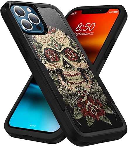 Miniatura 7 de CasesOnDeck - Funda de agarre compatible con Apple iPhone 13 Pro Max (2021) y iPhone 13 Pro Max [Grip Tactical] Funda delgada y resistente, color