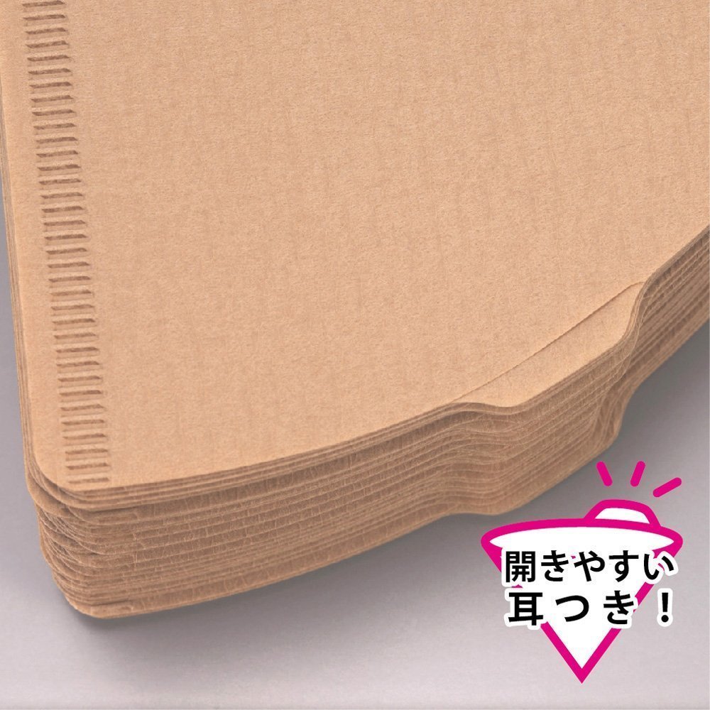HARIO V60 filtr papierowy do kawy biały (100 arkuszy) VCF-02-100W x10set