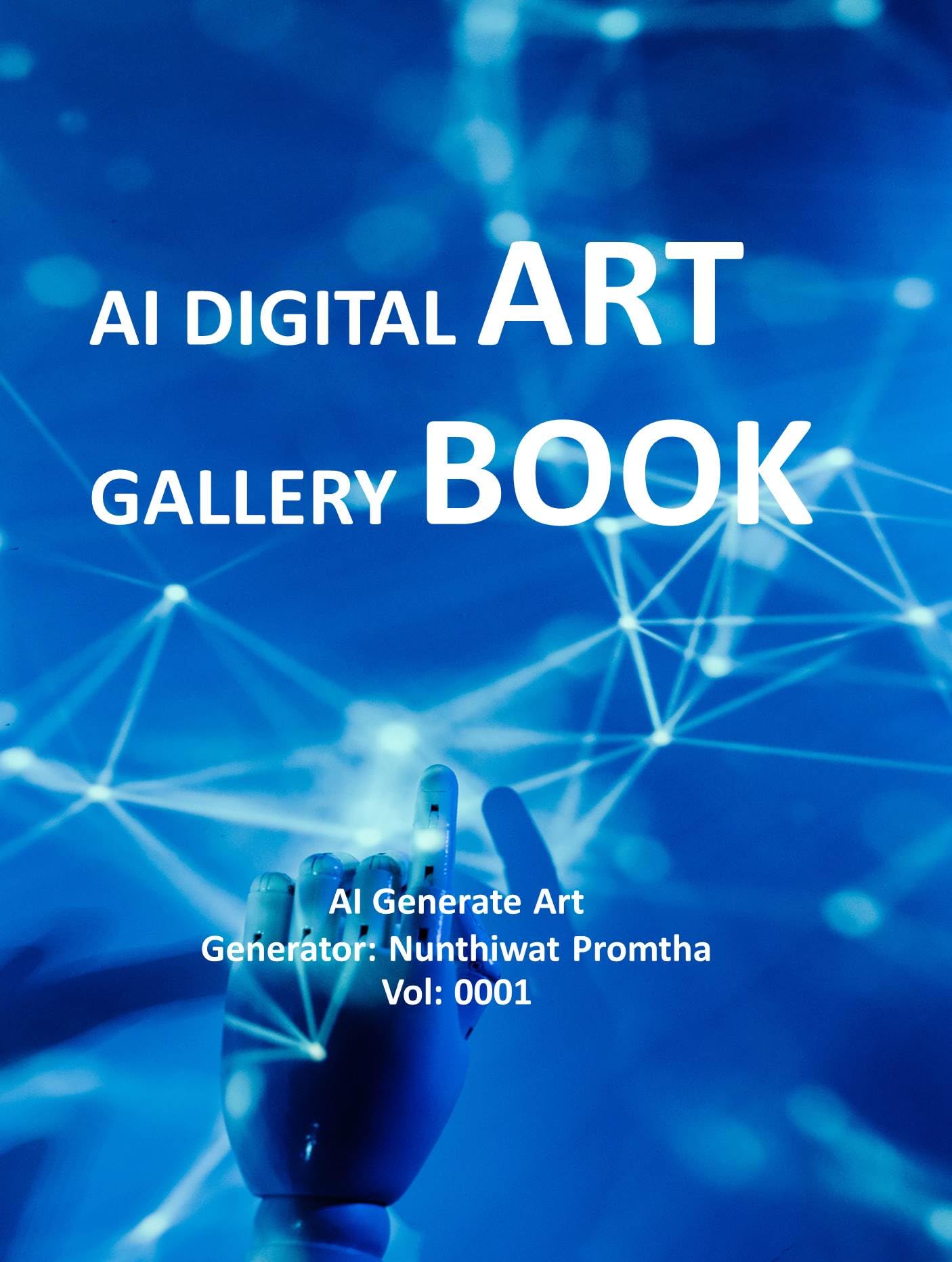 Livre d'art AI Art Gallery Book beau livre de table pour décorer votre salon contemporain