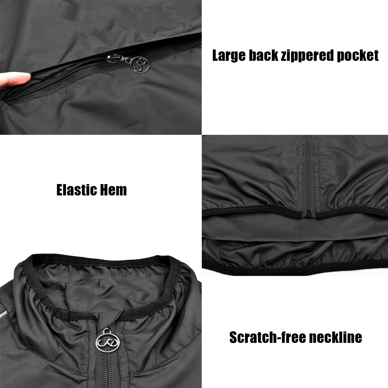 ARMAAN Chaqueta De Ciclismo De Manga Larga | Gabardina Juvenil, Transpirable Y Ligera | Prenda De Manga Larga Con Protección Solar Para Montañismo | Tiras Reflectantes Y Bolsillo