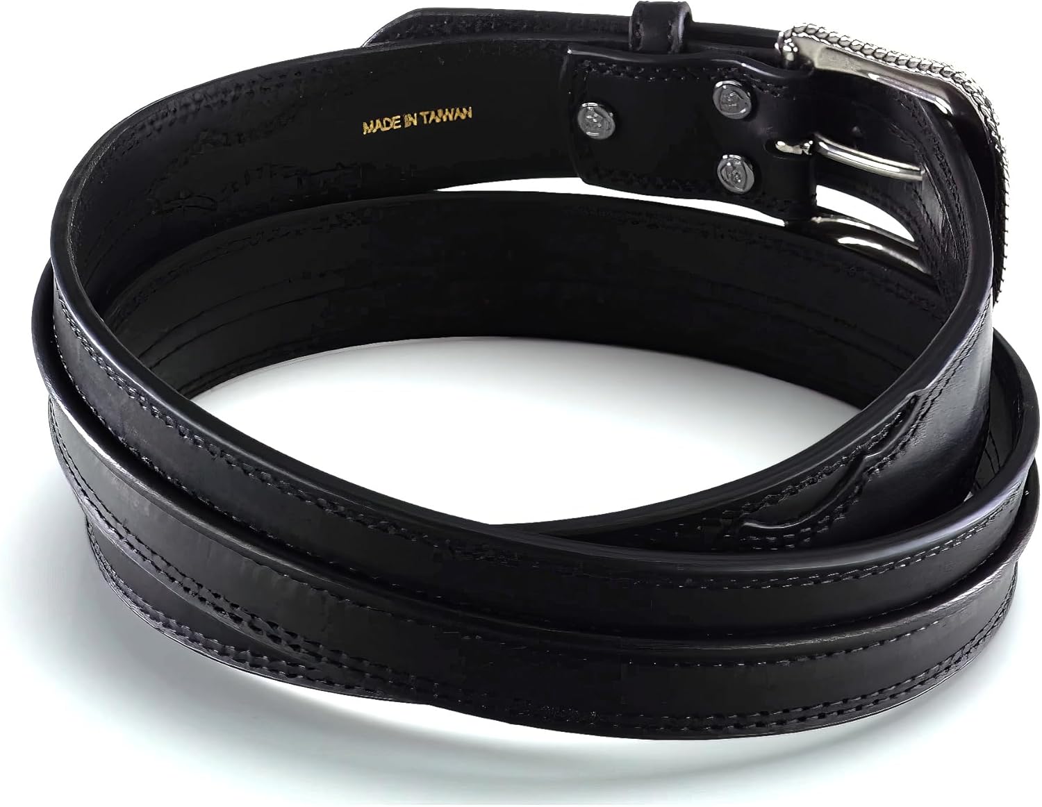 Ariat Men's Distressed Leather Western Belt - Image 3