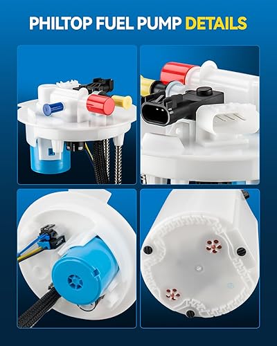Miniatura 53 de PHILTOP Electric Fuel Pump Assembly Fits For Chevrolet S10 1985-1991, GMC S15 1985-1990, GMC Sonoma 1991, GMC Syclone 1991, SP06B1H